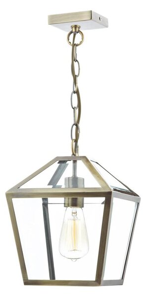Där Lighting CHU0175 - Lustră cu lanț CHURCHILL 1xE27/60W/230V alamă