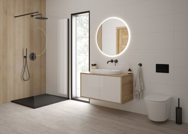 Set vas WC Oltens Jog 42528000, capac WC Oltens Jog 45102000