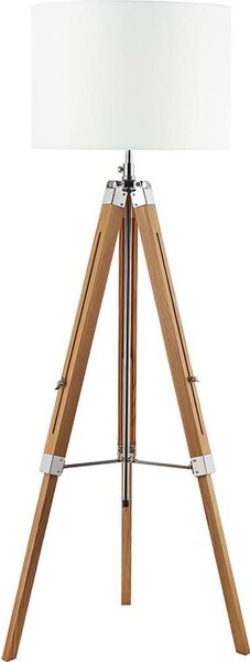 Där Lighting EAS4943 - Lampă de podea EASEL 1xE27/60W/230V maro