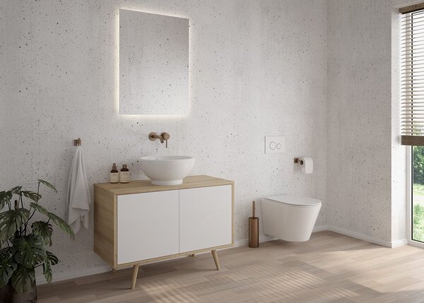 Oltens Lule buton de spălare pentru WC alb 57102000