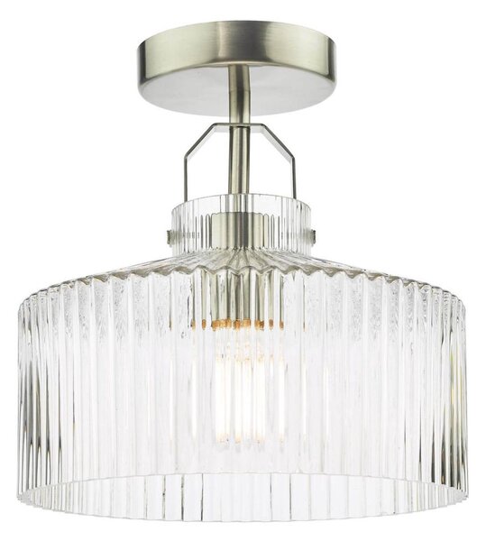 Där Lighting LEN4846 - Lustră aplicată LENKA 1xE27/60W/230V crom mat
