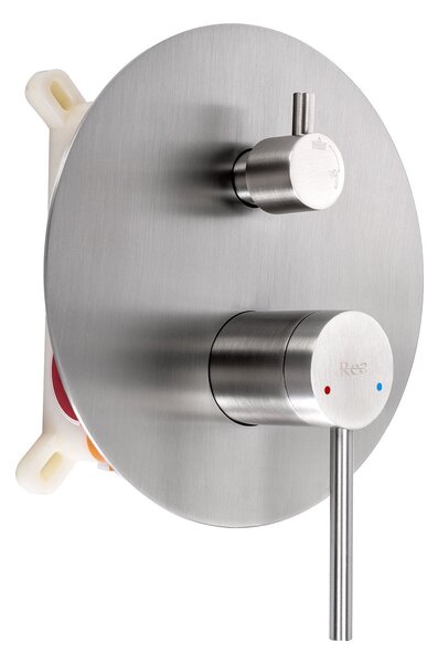 Set de dus incastrat Rea Foss Clif Nickel Brush + BOX