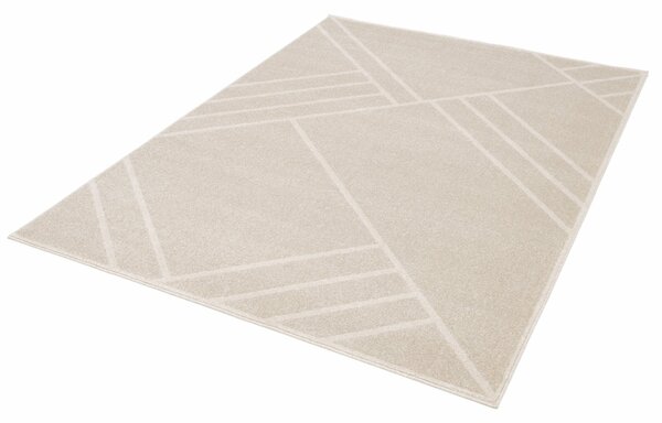 Covor Sufragerie Dormitor, Model Union 32307 561, Dreptunghiular, Crem 80 x 150, Dreptunghi