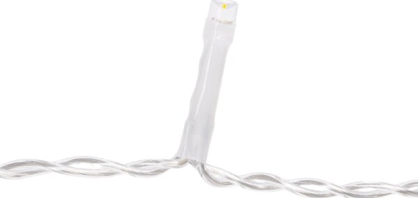 Aigostar-LED Instalație luminoasă de Crăciun pentru exterior 192xLED/8 funcții 3xAA 4,5x1,2m IP44 alb rece
