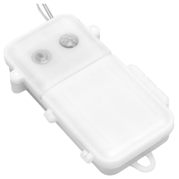 Aigostar - Șir de lumini LED reglabil pentru exterior cu senzor 100xLED/3xAA 12m multicolor + telecomandă
