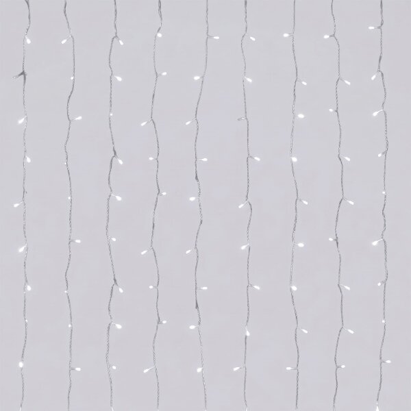 Aigostar-LED Instalație luminoasă de Crăciun pentru exterior 156xLED/8 funcții 4,2x1,2m IP44 alb rece