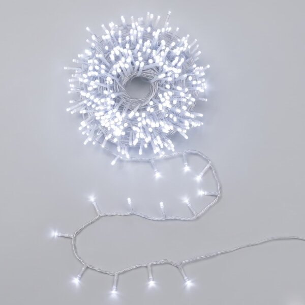 Aigostar - LED Instalație luminoasă de exterior pentru Crăciun 200xLED/8 funcții 13m IP44 alb rece