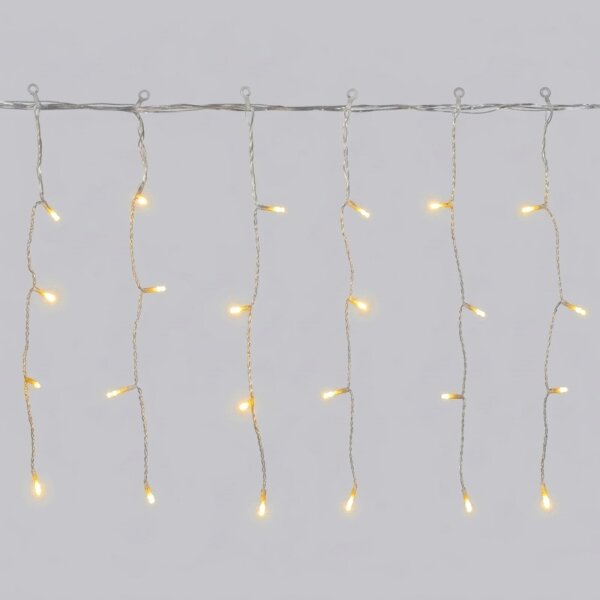 Aigostar - LED Ghirlandă de exterior pentru Crăciun 100xLED/8 funcții 8x0,4m IP44 alb cald