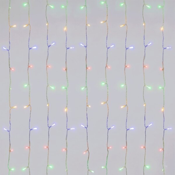 Aigostar - Ghirlandă LED de Crăciun pentru exterior 120xLED/8 funcții 3xAA 3,9x1,2m IP44 multicolor