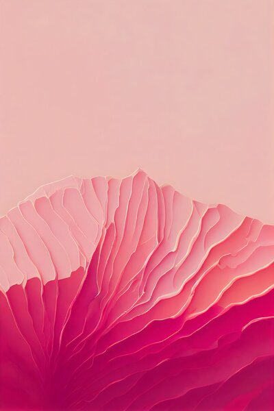 Ilustrare Pink Coral, Treechild, (26.7 x 40 cm)
