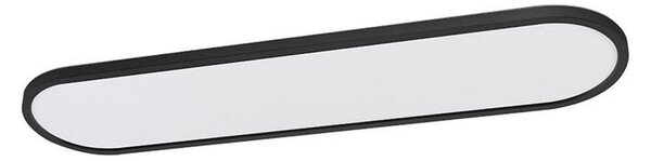 Top Light -LED plafonieră/suspensie OVAL LED/36W/230V 3000-6500K negru + telecomandă