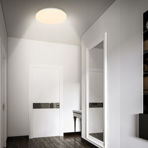 Briloner 3827-016 -LED Plafonieră pentru baie cu senzor WALK LED/13W/230V IP54 pr.27cm