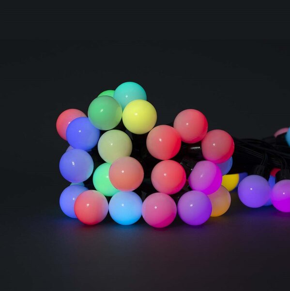 Nedis WIFILP02C48 - Șir LED RGB decorativ 48 LED, 13,8m, IP65, Wi-Fi Tuya