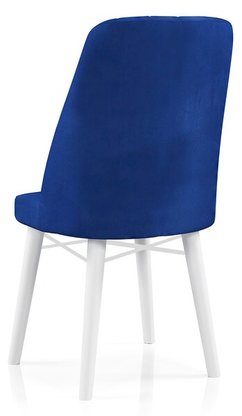 Babyface Madrid Set Masa Extensibila 80 x 130- 170 si Scaune 6 bucati Albastru