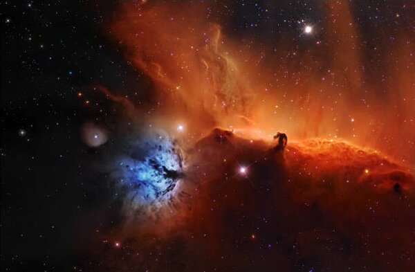 Fotografie de artă Horsehead nebula, IC 434 Narrowband, Paul C Swift, (40 x 26.7 cm)