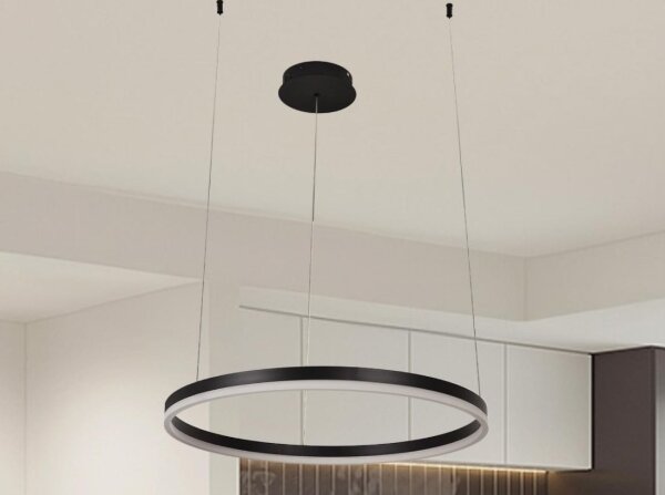 Lustră LED dimabilă pe cablu LED/42W/230V 3000-6500K + telecomandă