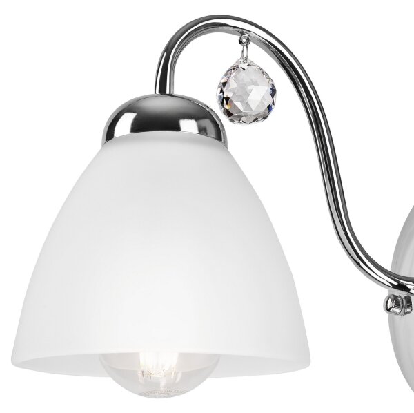 Lustră aplicată MIRANDA 5xE27/60W/230V crom lucios