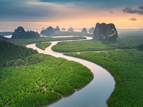 Fotografie de artă Beautiful landscape Phangnga bay, unseen view, Jackyenjoyphotography, (40 x 30 cm)