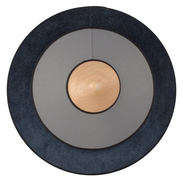 Forestier Cymbal S aplică perete LED, noapte, Albastru, Camera de zi / sufragerie, Țesătură / Textil, Design