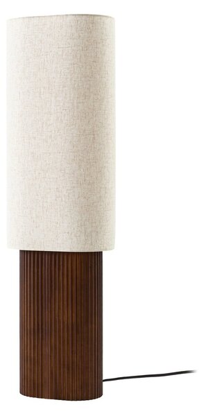 Lampadar Lindby, Kimiko, Lemn, Camera de zi, Țesătură / Textil, Scandinavă
