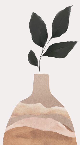Ilustrație Vase layers, Melloi Art Prints, (26.7 x 40 cm)