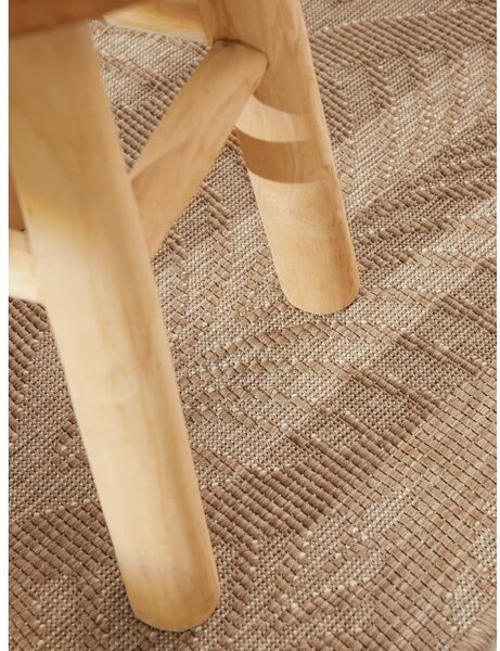 Covor pentru exterior și interior bej/fildeș 120x170 cm Duet Liora – NORTHRUGS