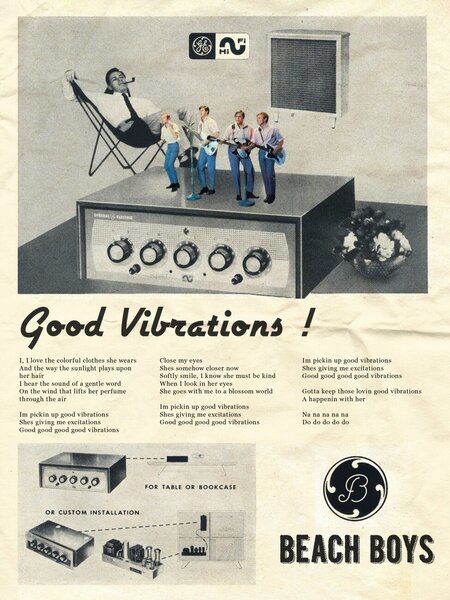 Poster de artă Good vibrations, Ads Libitum / David Redon, (30 x 40 cm)
