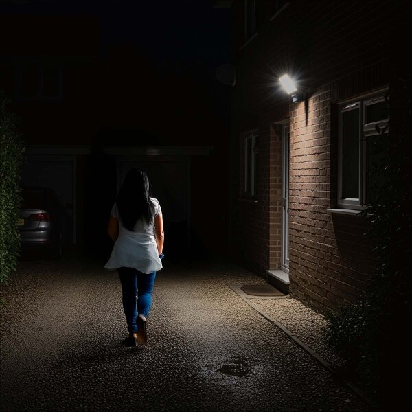 Nedis WIFILOFS21FBK- Reflector LED reglabil SmartLife 20W/230V 3000-6500K IP44 Wi-Fi