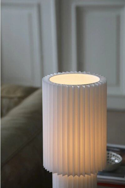 Markslöjd 108897 - Lampă de masă CATIS 1xE27/60W/230V, 45 cm, albă