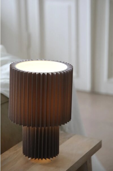 Markslöjd 108896 - Lampă de masă CATIS 1xE27/60W/230V, 32 cm, gri
