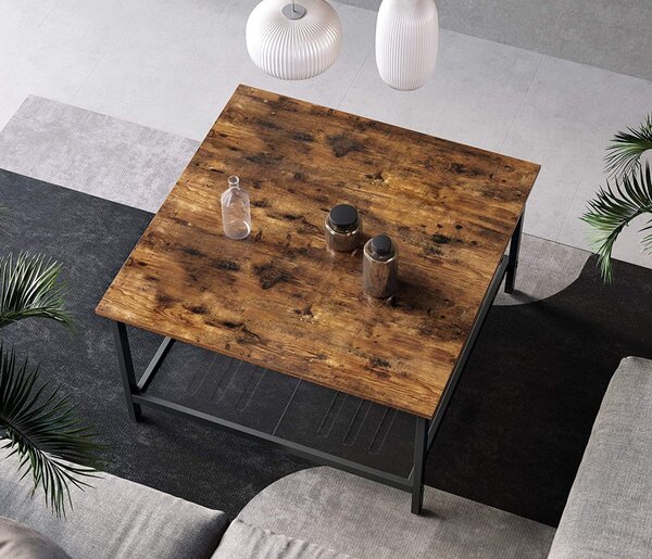 Masuta de Cafea Vasagle, 80x80x45cm