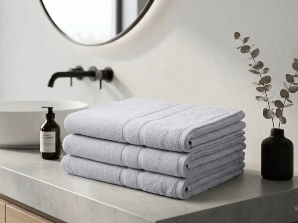 Prosop hotelier Royal 50 x 100 cm alb, 100% bumbac
