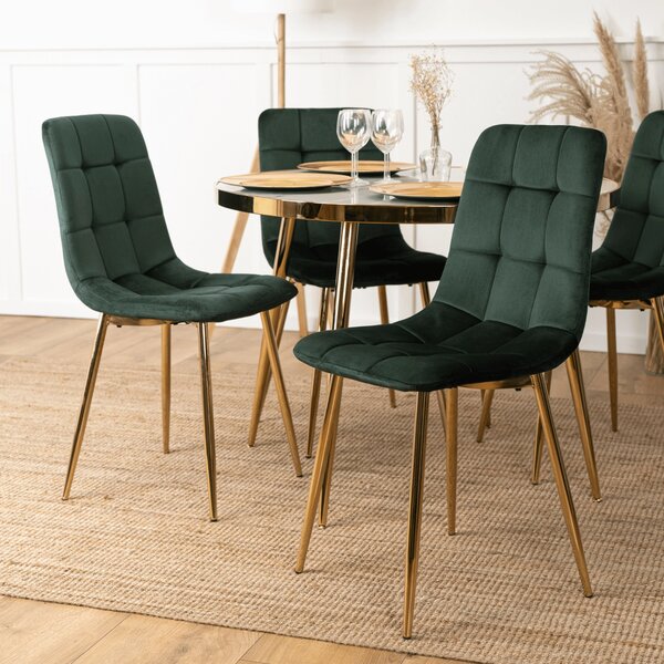 Scaun sufragerie Yuntendo (verde închis) . Promo -13%. 1129008