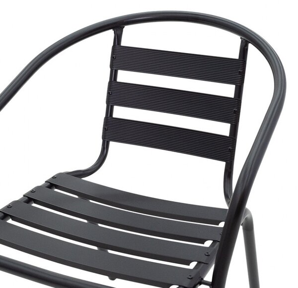 Scaun de Gradina Tade Negru
