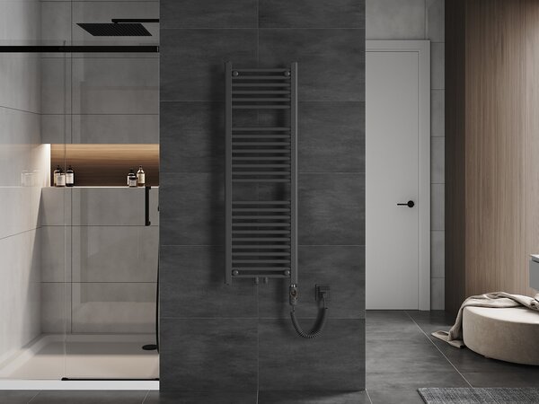 Mexen Mars, element electric de încălzire 1200 x 400 mm, 600 W, antracit, W110-1200-400-2600-66