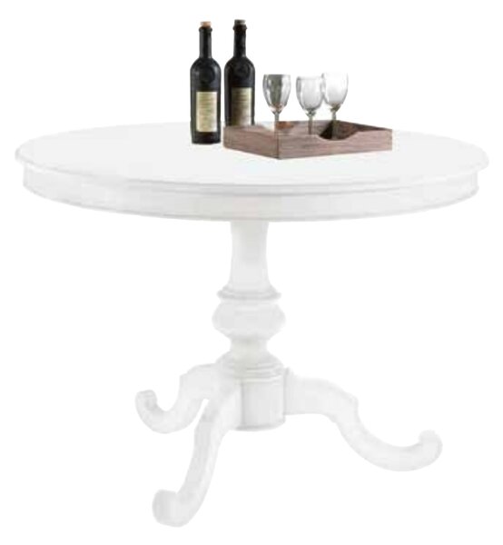 MASA ROTUNDA EXTENSIBILA BELLA - Ø 100 CM+40 CM