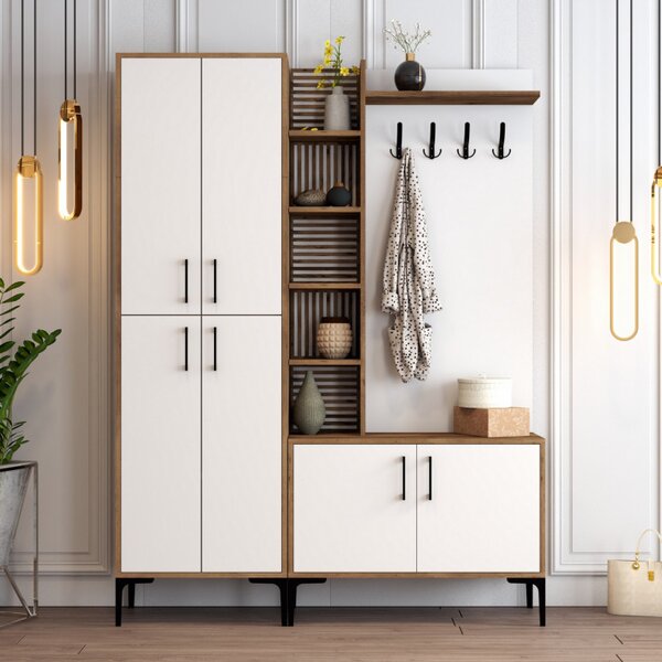 Cuier Hol Viyana DA Walnut-Alb