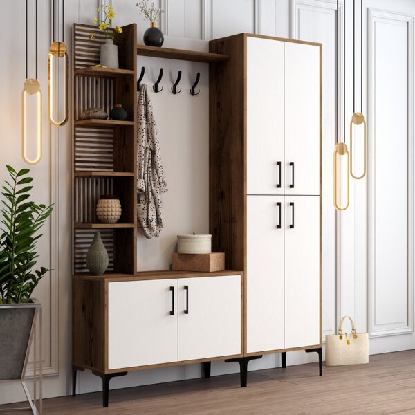Cuier Hol Viyana DA Walnut-Alb