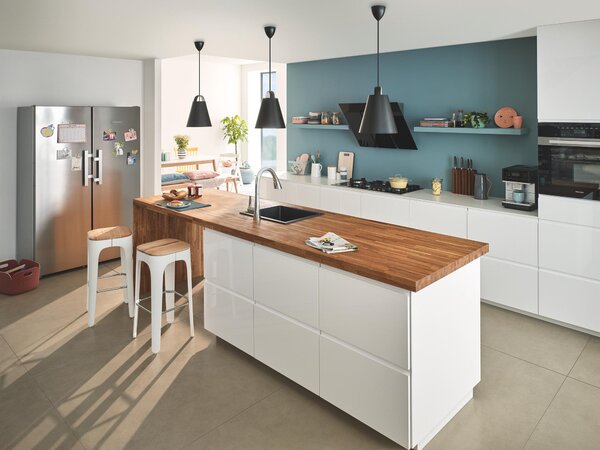 Grohe Zedra baterie bucătărie pe picior SuperSteel 32294DC2