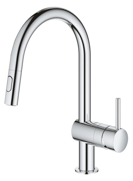 Grohe Minta baterie bucătărie pe picior StarLight Chrome 32321002