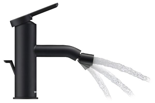 Duravit C.1 baterie bideu stativ negru C12400001046