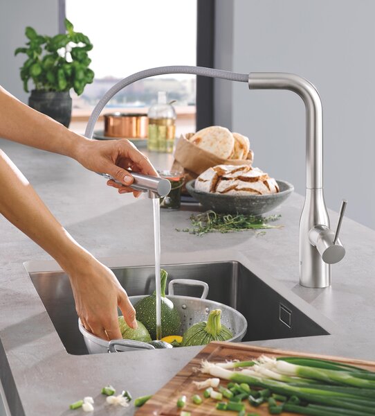 Grohe Essence baterie bucătărie pe picior oţel inoxidabil 30270DC0
