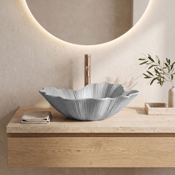 Lavoar pe blat Rea Flower Grey