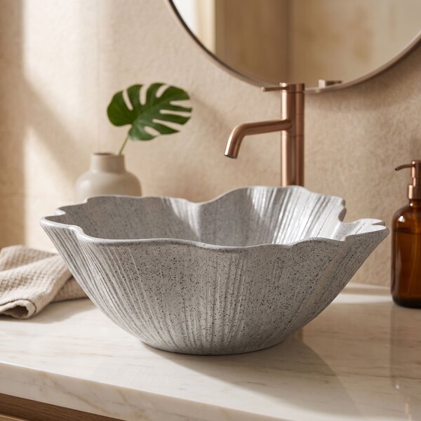 Lavoar pe blat Rea Flower Grey