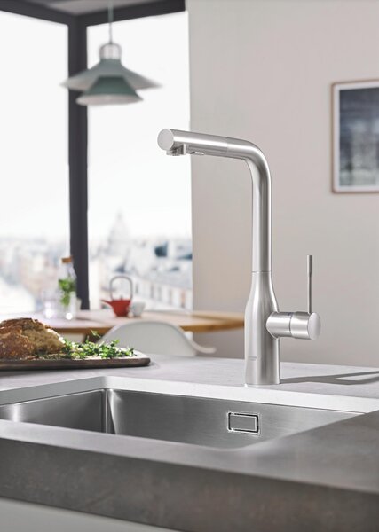 Grohe Essence baterie bucătărie pe picior oţel inoxidabil 30270DC0