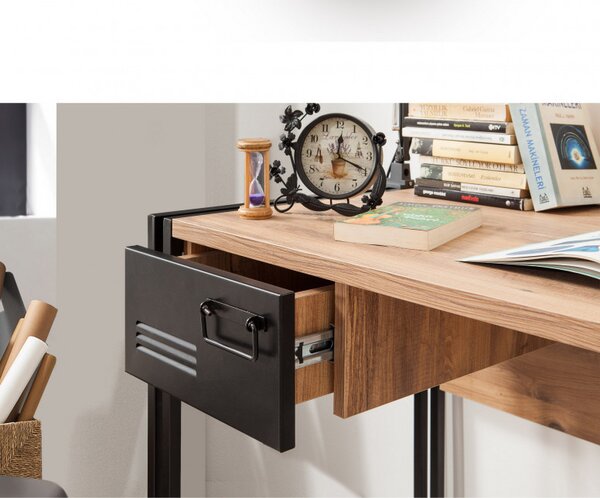 Birou Cosmo Siesta Atlantic Pine-Negru
