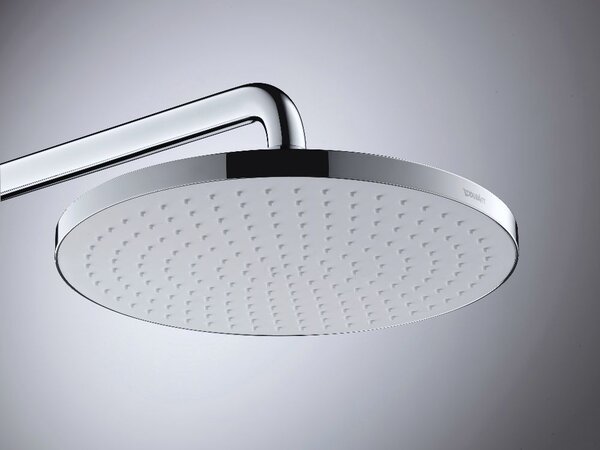 Duravit C.1 set de duș perete cu duș de ploaie crom C14280007010