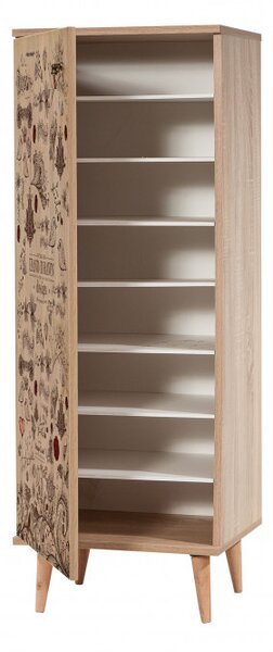 Dulap Pantofi Filinta 502 Sonoma Oak