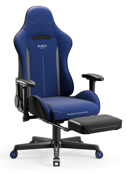 Scaun de birou Diablo X-Starter: bleumarin