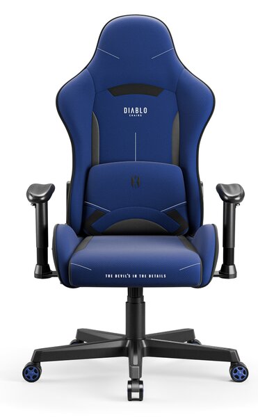 Scaun de birou Diablo X-Starter: bleumarin
